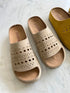 Women Open Toe Slide On Platform